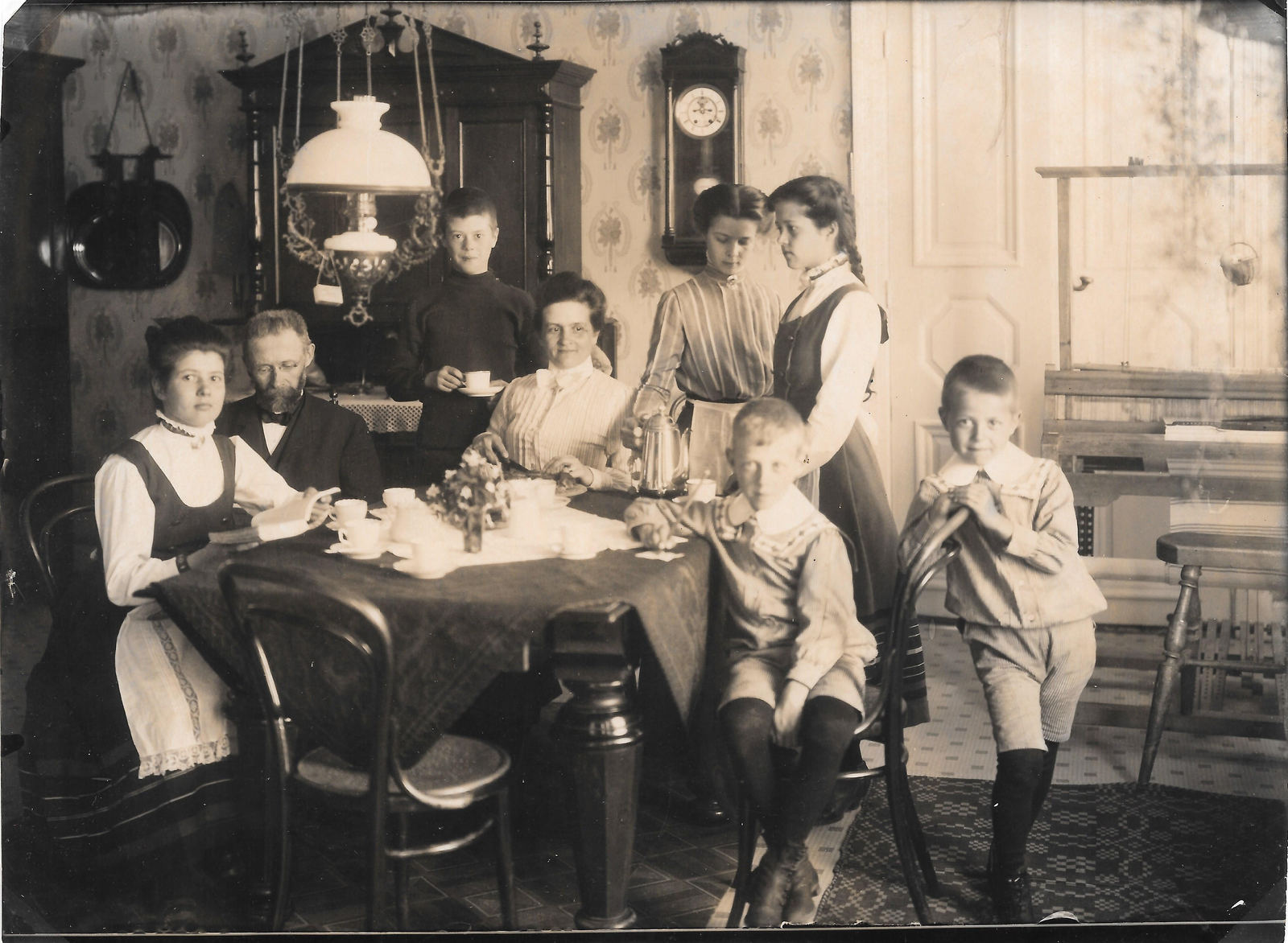Karl Julius ja Naema Collan vuonna 1911